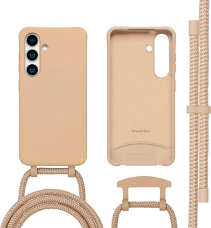 Imoshion Color Backcover met afneembaar koord MagSafe voor de Samsung Galaxy S25 / S24 - Beige