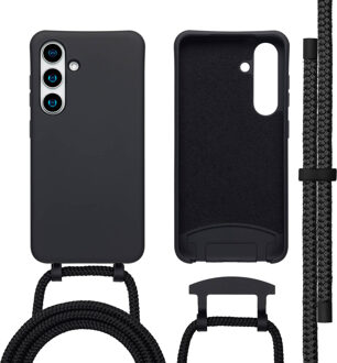 Imoshion Color Backcover met afneembaar koord MagSafe voor de Samsung Galaxy S25 / S24 - Zwart