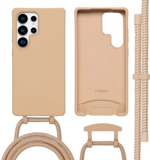 Imoshion Color Backcover met afneembaar koord MagSafe voor de Samsung Galaxy S25 Ultra - Beige