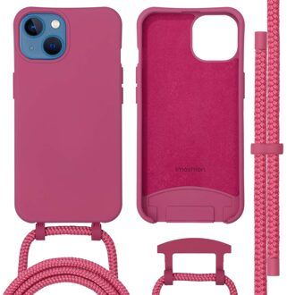 Imoshion Color Backcover met afneembaar koord met MagSafe voor de Apple iPhone 13 - Raspberry Rood