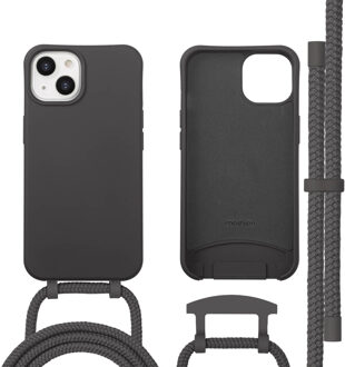 Imoshion Color Backcover met afneembaar koord met MagSafe voor de Apple iPhone 14 - Black Coffee Bruin