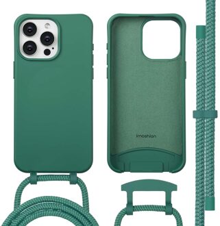 Imoshion Color Backcover met afneembaar koord met MagSafe voor de Apple iPhone 15 Pro Max - Donkergroen