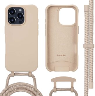 Imoshion Color Backcover met afneembaar koord met MagSafe voor de Apple iPhone 16 Pro Max - Nude Beige