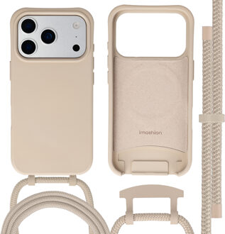Imoshion Color Backcover met afneembaar koord met MagSafe voor de Apple iPhone 17 Pro Max - Nude Beige