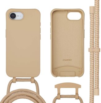 Imoshion Color Backcover met afneembaar koord met MagSafe voor de Apple iPhone 17e / 16e - Nude Beige