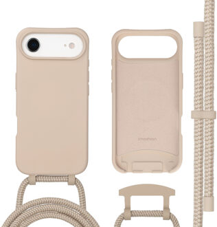 Imoshion Color Backcover met afneembaar koord met MagSafe voor de Apple iPhone Air - Nude Beige