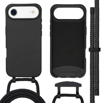 Imoshion Color Backcover met afneembaar koord met MagSafe voor de Apple iPhone Air - Zwart