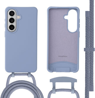 Imoshion Color Backcover met afneembaar koord met MagSafe voor de Samsung Galaxy S26 - Ash Blue Blauw