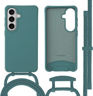 Imoshion Color Backcover met afneembaar koord met MagSafe voor de Samsung Galaxy S26 - Dark Green Donkergroen