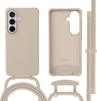 Imoshion Color Backcover met afneembaar koord met MagSafe voor de Samsung Galaxy S26 - Nude Beige