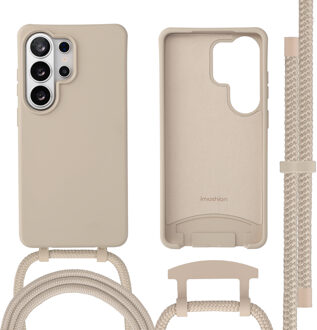 Imoshion Color Backcover met afneembaar koord met MagSafe voor de Samsung Galaxy S26 Ultra - Nude Beige