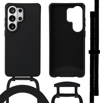 Imoshion Color Backcover met afneembaar koord met MagSafe voor de Samsung Galaxy S26 Ultra - Zwart