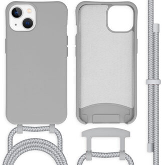 Imoshion Color Backcover met afneembaar koord voor de Apple iPhone 13 - Grijs
