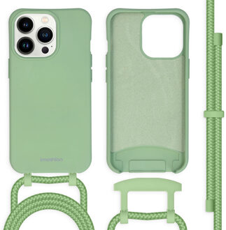 Imoshion Color Backcover met afneembaar koord voor de Apple iPhone 13 Pro - Groen