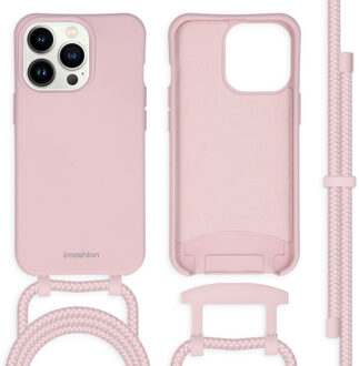 Imoshion Color Backcover met afneembaar koord voor de Apple iPhone 13 Pro - Roze