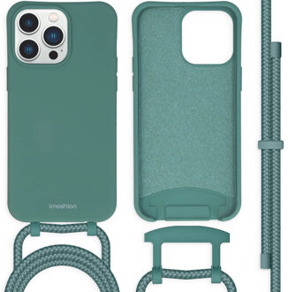 Imoshion Color Backcover met afneembaar koord voor de Apple iPhone 14 Pro Max - Donkergroen