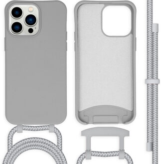 Imoshion Color Backcover met afneembaar koord voor de Apple iPhone 14 Pro Max - Grijs