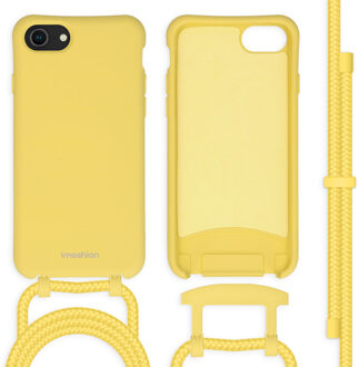 Imoshion Color Backcover met afneembaar koord voor de Apple iPhone SE (2022 / 2020) / 8 / 7 - Geel - 4.7