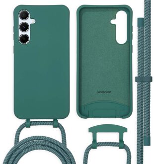 Imoshion Color Backcover met afneembaar koord voor de Samsung Galaxy A55 - Donkergroen