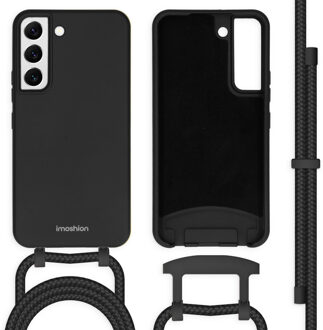 Imoshion Color Backcover met afneembaar koord voor de Samsung Galaxy S22 - Zwart