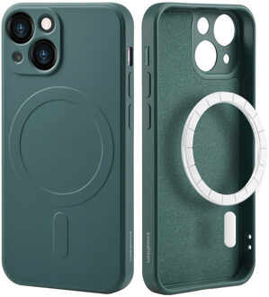 Imoshion Color Backcover met MagSafe voor de Apple iPhone 13 Mini - Donkergroen