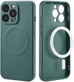 Imoshion Color Backcover met MagSafe voor de Apple iPhone 13 Pro - Donkergroen