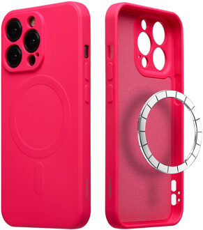 Imoshion Color Backcover met MagSafe voor de Apple iPhone 13 Pro - Neon Pink Roze