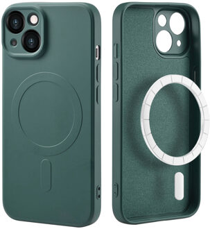 Imoshion Color Backcover met MagSafe voor de Apple iPhone 14 - Donkergroen