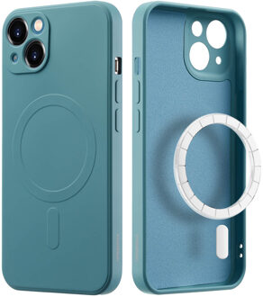 Imoshion Color Backcover met MagSafe voor de Apple iPhone 14 - Smoke Green Groen