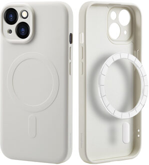 Imoshion Color Backcover met MagSafe voor de Apple iPhone 15 - Beige