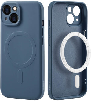 Imoshion Color Backcover met MagSafe voor de Apple iPhone 15 - Donkerblauw