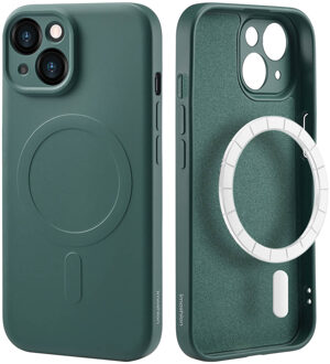 Imoshion Color Backcover met MagSafe voor de Apple iPhone 15 - Donkergroen