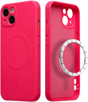 Imoshion Color Backcover met MagSafe voor de Apple iPhone 15 - Neon Pink Roze