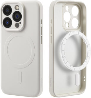 Imoshion Color Backcover met MagSafe voor de Apple iPhone 15 Pro - Beige