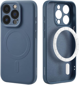 Imoshion Color Backcover met MagSafe voor de Apple iPhone 15 Pro - Donkerblauw