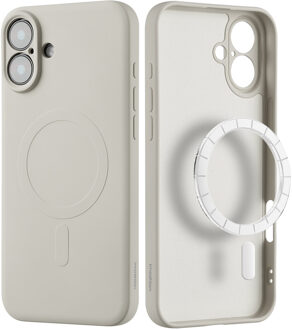 Imoshion Color Backcover met MagSafe voor de Apple iPhone 16 - Beige