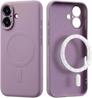 Imoshion Color Backcover met MagSafe voor de Apple iPhone 16 - Paars
