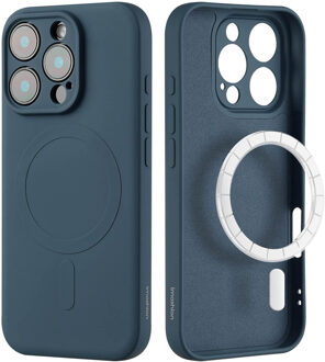 Imoshion Color Backcover met MagSafe voor de Apple iPhone 16 Pro - Donkerblauw