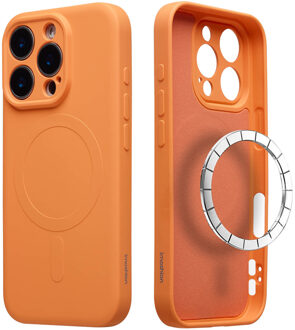 Imoshion Color Backcover met MagSafe voor de Apple iPhone 16 Pro Max - Neon Orange Oranje