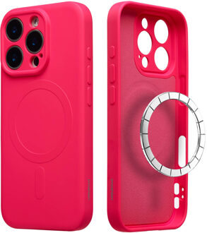 Imoshion Color Backcover met MagSafe voor de Apple iPhone 16 Pro - Neon Pink Roze