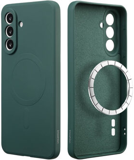 Imoshion Color Backcover met MagSafe voor de Samsung Galaxy A56 - Donkergroen