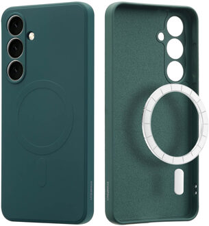 Imoshion Color Backcover met MagSafe voor de Samsung Galaxy S24 FE - Donkergroen