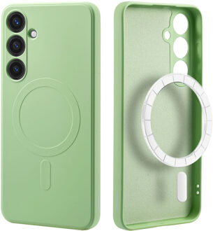 Imoshion Color Backcover met MagSafe voor de Samsung Galaxy S24 Plus - Groen