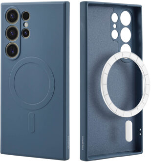 Imoshion Color Backcover met MagSafe voor de Samsung Galaxy S24 Ultra - Donkerblauw