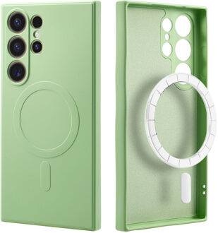 Imoshion Color Backcover met MagSafe voor de Samsung Galaxy S24 Ultra - Groen