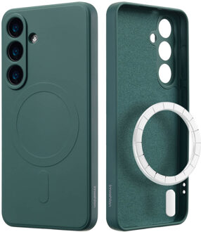 Imoshion Color Backcover met MagSafe voor de Samsung Galaxy S25 - Donkergroen