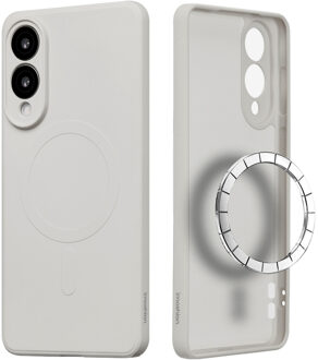 Imoshion Color Backcover met MagSafe voor de Samsung Galaxy S25 Edge - Beige