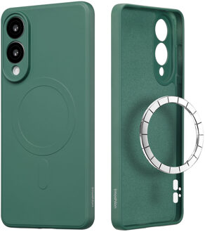 Imoshion Color Backcover met MagSafe voor de Samsung Galaxy S25 Edge - Donkergroen