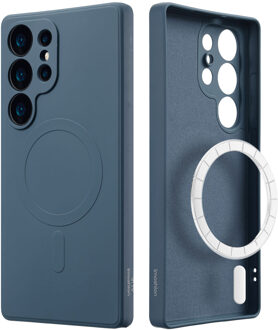 Imoshion Color Backcover met MagSafe voor de Samsung Galaxy S25 Ultra - Donkerblauw