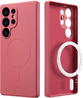 Imoshion Color Backcover met MagSafe voor de Samsung Galaxy S25 Ultra - Dusty Rose Roze